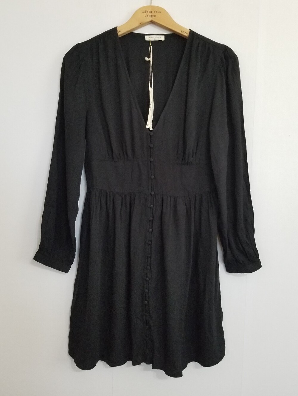 NWT Lovestitch Boho Black Dress Size Large
